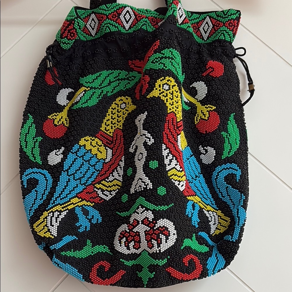Vintage 70s Beaded Women's Bag​